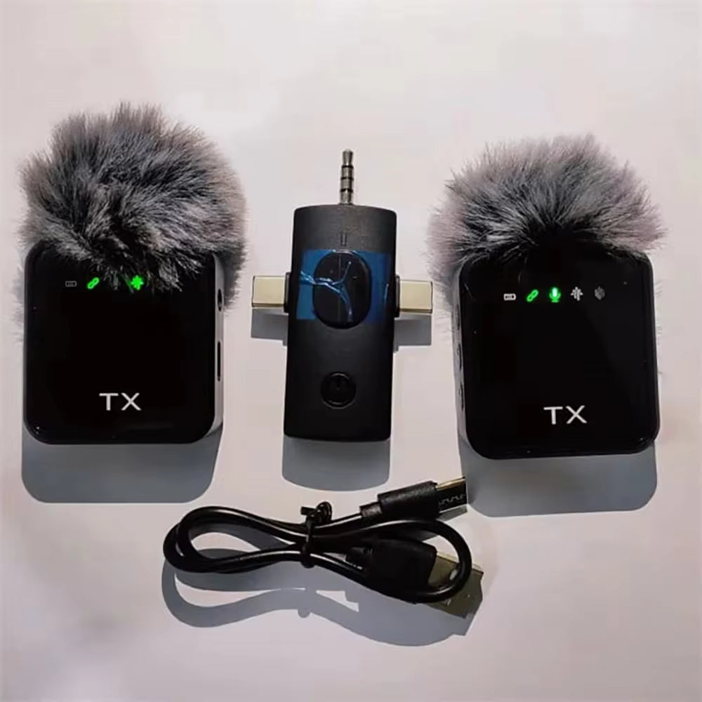 MICROFONO INALAMBRICO WIRELESS F-11 3 EN 1
