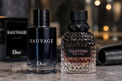 SAUVAGE DIOR + VALENTINO BORN IN ROMA