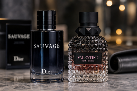 SAUVAGE DIOR + VALENTINO BORN IN ROMA
