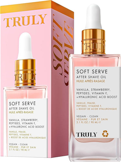 TRULY ROSADO Y CAJA DE PROTECCIÓN ACEITE INTIMO Y ACLARANTE