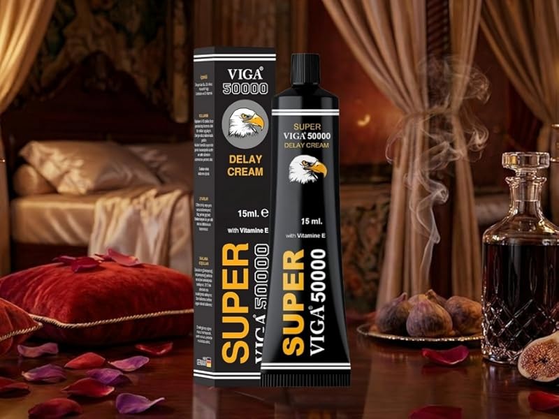 CREMA RETARDANTE SUPER VIGA 50000 15 ML